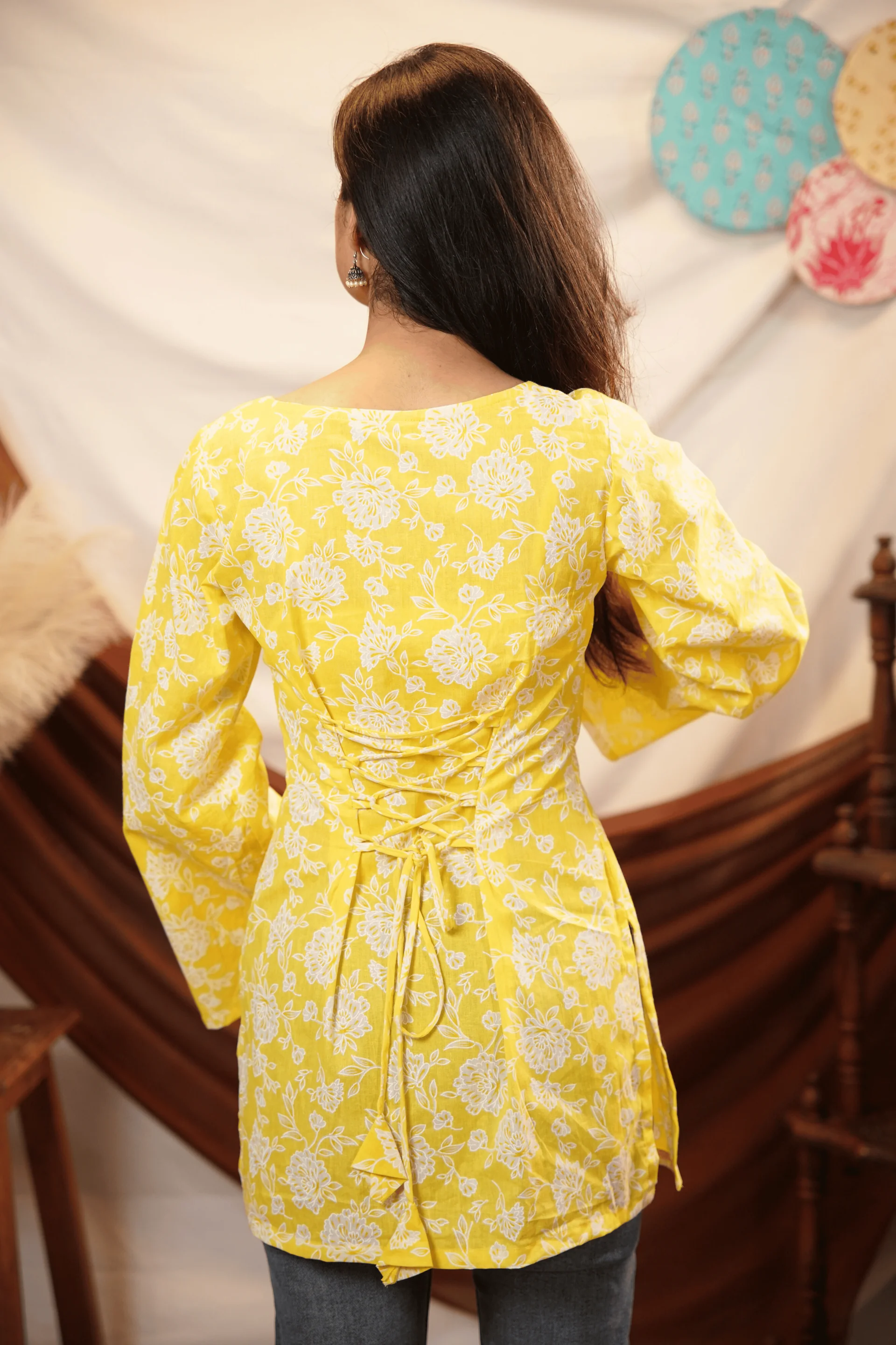 Seher Short Kurti view 4