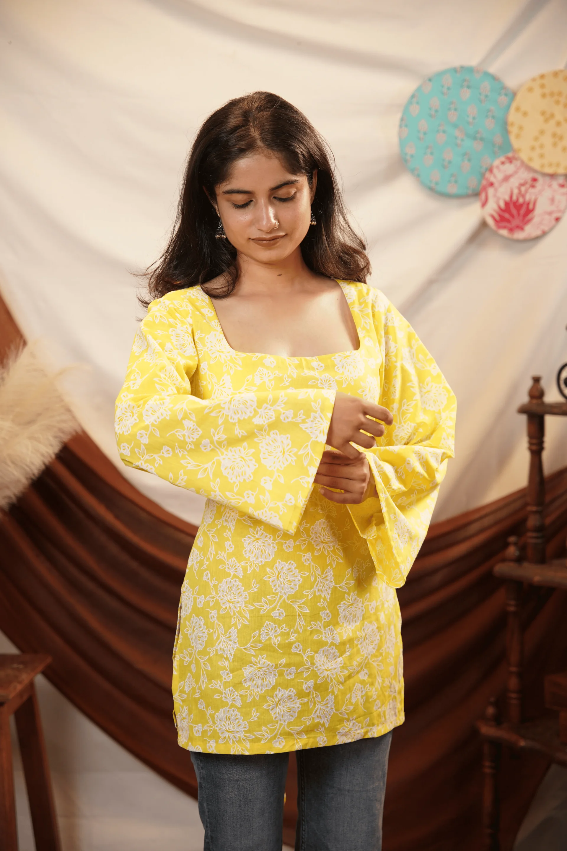 Seher Short Kurti view 1